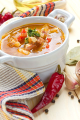 Borscht, beetroot soup