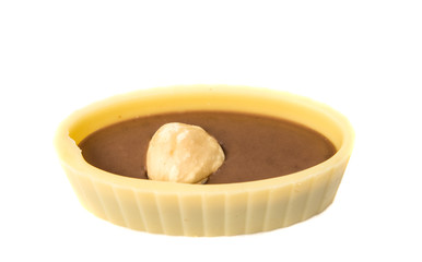 chocolate candy isolated