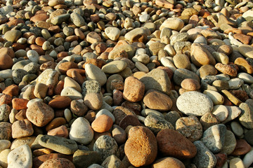Natural pebble.