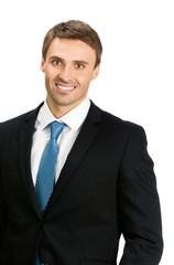 Businessman, isolated on white