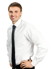 Businessman, isolated on white