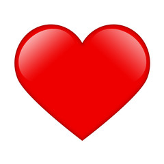 Icon in the form of a heart