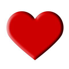 Icon in the form of a heart