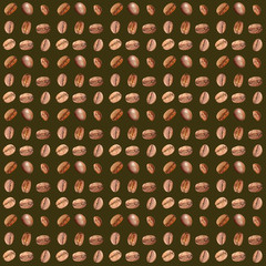 coffee grains background