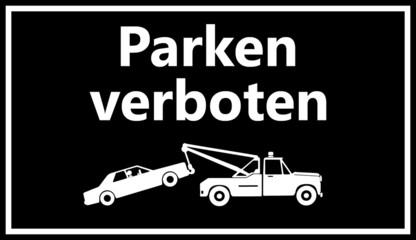 Parken verboten