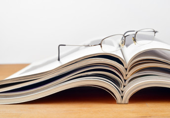 Lesepause und Magazine