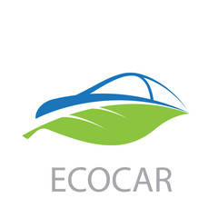 Vector Logo Ecocar © puckillustrations