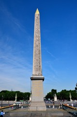 The Obelisk of Luxor in Paris