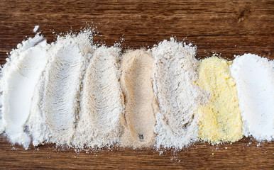 7 types of flour