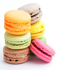 Colorful macaroons