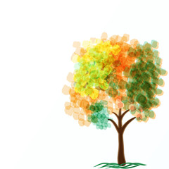 Abstract colorful background.