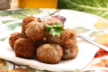 Polpette fritte