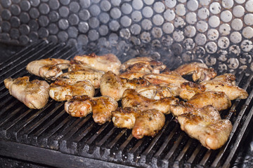 Куриные крылышки на гриле