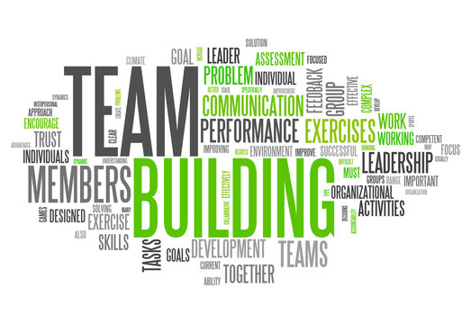 Word Cloud "Team Building"