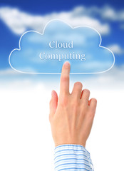 Cloud computing.