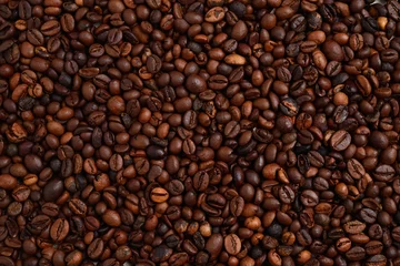 Rolgordijnen chicchi di caffè - coffee beans © UMB-O