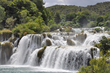 Obraz premium Krka-Fälle