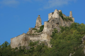Fototapeta premium Ruine Dürnstein in der Wachau