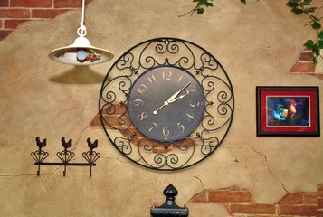 Clock on the wall