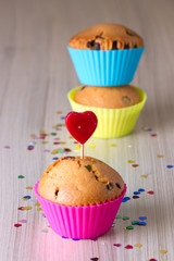 Cute Chocolate Cupcake