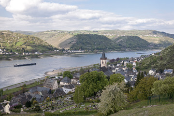 Lorch in the Rhine valley, Germany