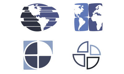 globe icons
