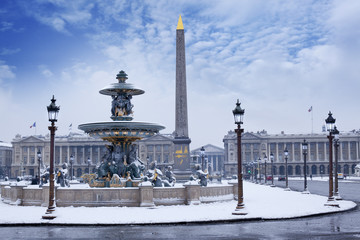 Naklejka premium Place de la concorde - Paris