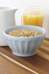 Delicious healthy breakfast