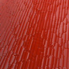 Dark red   dynamic  pattern  perspective Cube Background ''