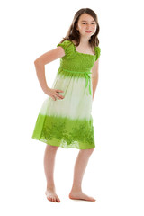 Cute Girl Full Body Portrait