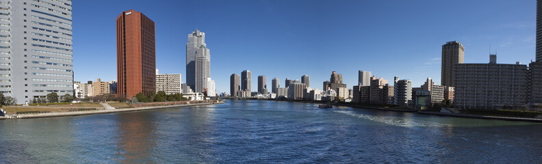 Fototapeta na wymiar tokyo city view