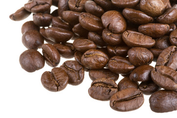 Coffee beans background