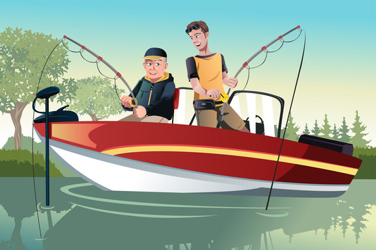 Cartoon Fishing Boat Images – Browse 32,143 Stock Photos, Vectors