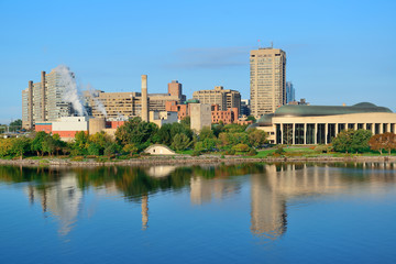 Fototapeta na wymiar Ottawa city view