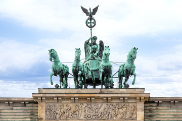 Fototapeta premium Brandenburg Gate in Berlin