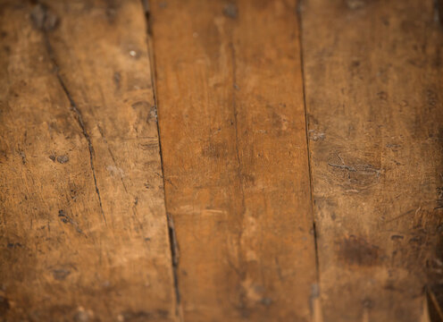 Textura de madera encerada marcada, gastada.