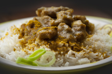 Carne al curry - Meat curry