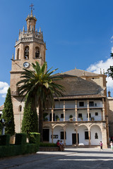 Fototapeta na wymiar Kościół Santa Maria la Mayor w Ronda