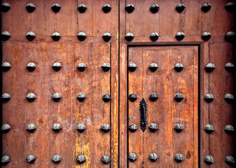 Ornamental spanish door