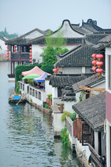 Naklejka premium Zhujiajiao Town in Shanghai
