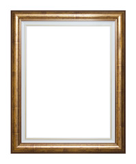 Picture frame with space for your photo, isolated on white