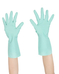 Obraz premium Rubber gloves