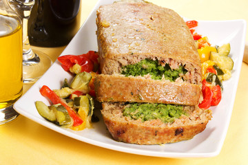 spinach meatloaf