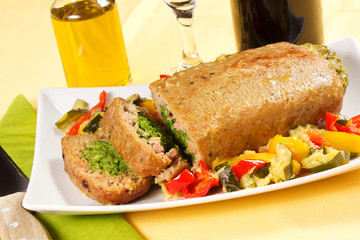 spinach meatloaf