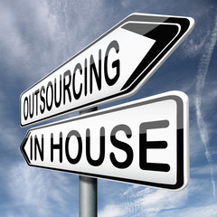 insourcing or outsourcing - 48685371