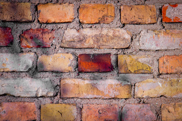 Background texture of a brick wall