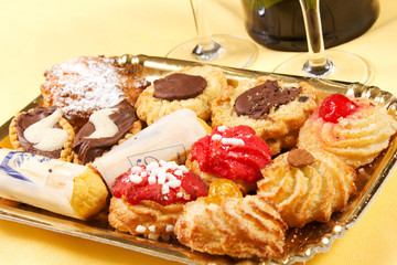 pastries and cookies