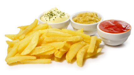 Aperitivo a base de patatas fritas.