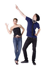 Fototapeta premium Couple dancing
