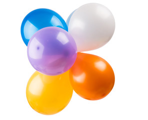 color balloons